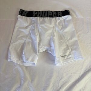 Youper Adult Sliding Shorts – Large – White (NWT)